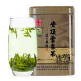杭州原产高山绿茶 安顶云雾茶浓香型罐装125g
